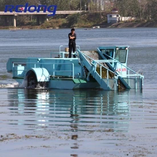 Cleaner for Collecting Garbage River Cleaning Machine Boat and Fish Pond Weed Harvester