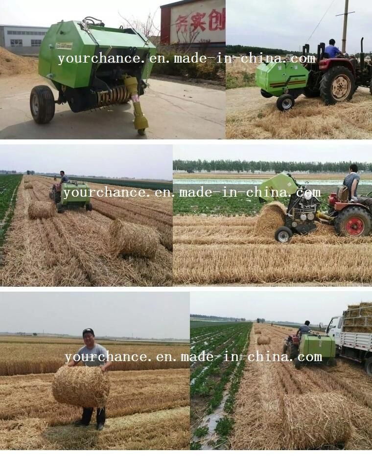 Manufacturer Directly Supply High Quality Cheap Mini Round Hay Baler by Ce Approved