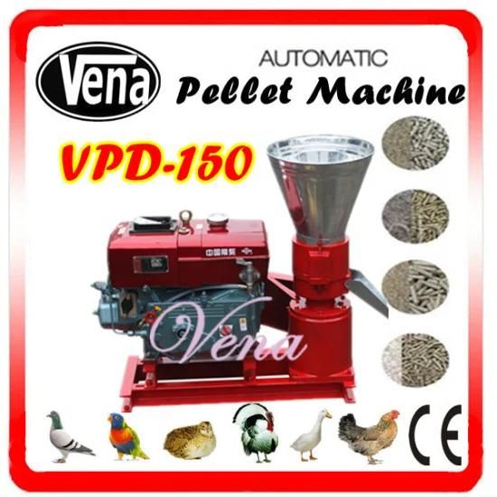 Pfrofession Diesel Engine Pellet Mill, Feed Pellet Machine (VPD-150)