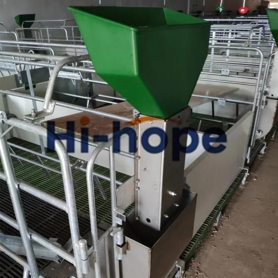 Pig Swine Farm Equipment Farrowing Pen Automatic Stainless Sow Feeder