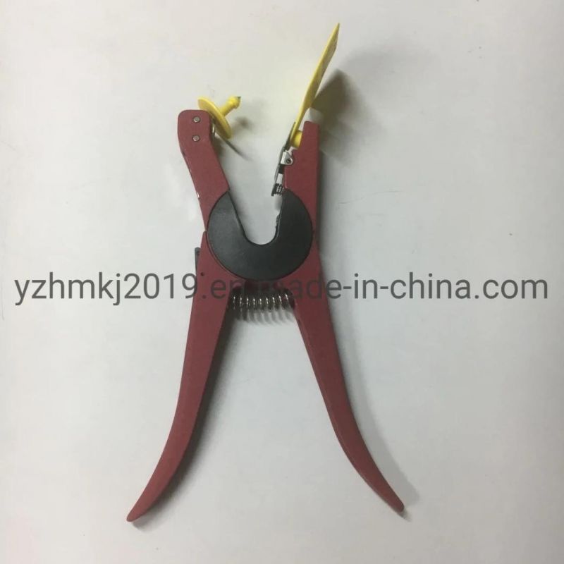 Animal Ear Tag Applicator Metal Livestock Ear Tagger Pig Sheep Cattle Ear Tags Pliers for Sale