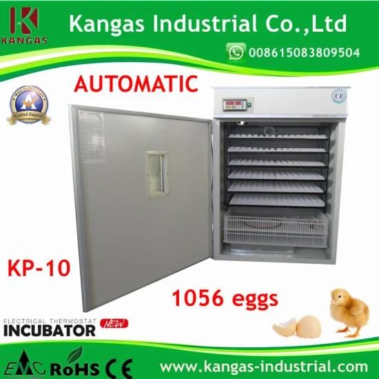 CE Approved Best Price 1056 Egg Solar Powered Incubator for Poultry Hatching Eggs (KP-10)