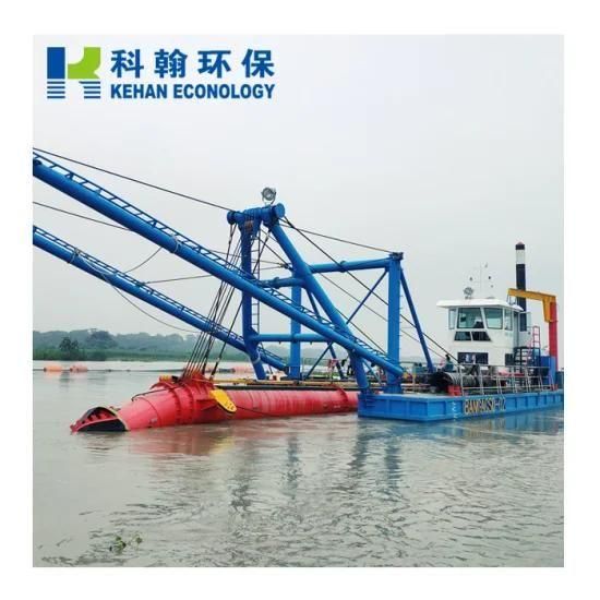China Automatic Water Surface Cleaning Boat Water Weed Cutting Machine