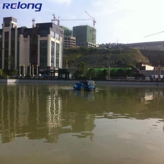 Water Hyacinth Harvester Cutting Machine/River Cleaning Boat/Water Grass for Sale