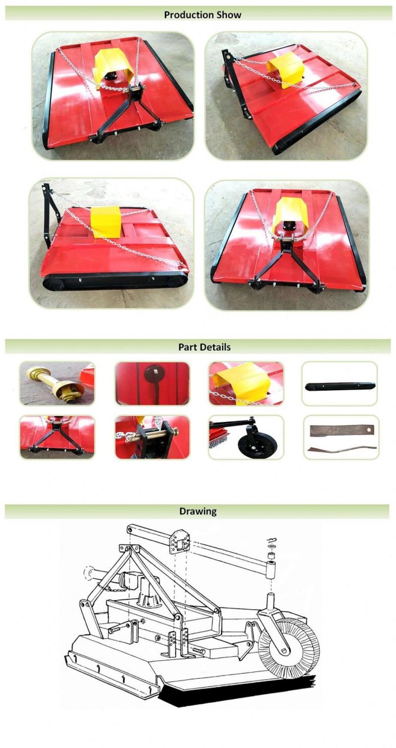 Tractor Filail Grass Cutter/ Pasture Mowing Machine (factory selling customization)
