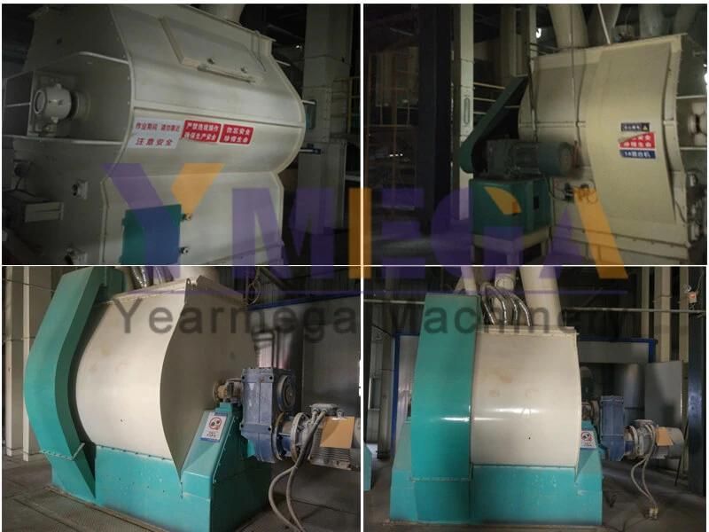 Complete Feed Factory Full Automatic Double Line 20t/H Animal Feed Pellet Plant