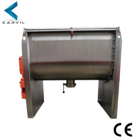 Stainless Steel304/316 Horizontal Ribbon Mixer Machine for Powder with CE