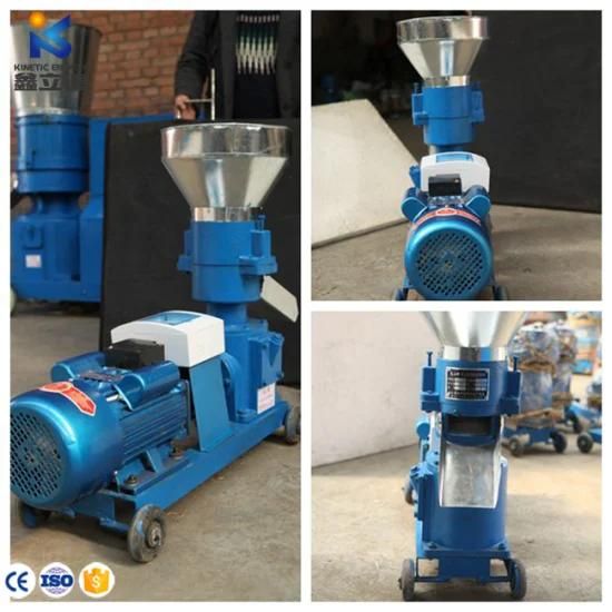 Steam Conditioner Animal Fish Sheep Feed Crusher and Mixer Extruder Pellet Pelleting Press ...