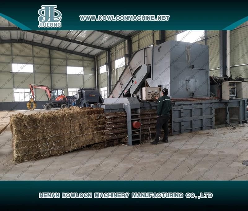 Large Corn Grass Cutter Alfalfa Animal Forage Feed Processing Machine Chopper Hay Straw Bale Grinder