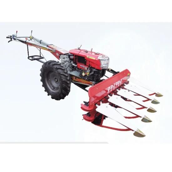 Tractor Agricultural Harvester Machinery Paddy Field Crop Cutting Machine Small Farm ...