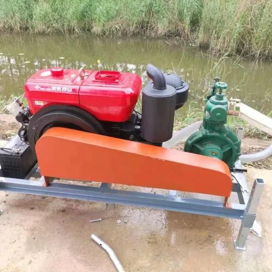 Agriculture Hose Reel Irrigation System Used Walking Diesel Pump