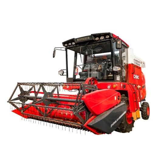 Best Selling Middle Size Wheat and Rice Combine Harvester Machine for Mini Wheat Reaper ...