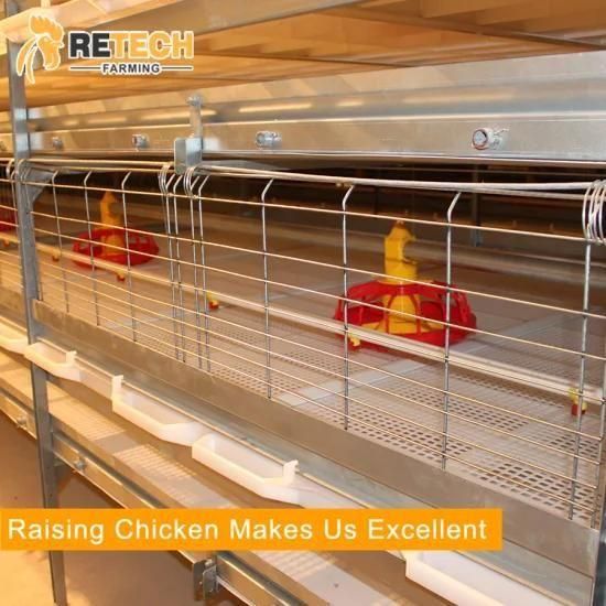 H Type Chicken Battery Broiler Cage Breeder Cage System