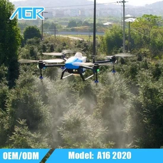 Agr 16L Big Capacity Agriculture Pesticide Spray Drone Uav for Farming