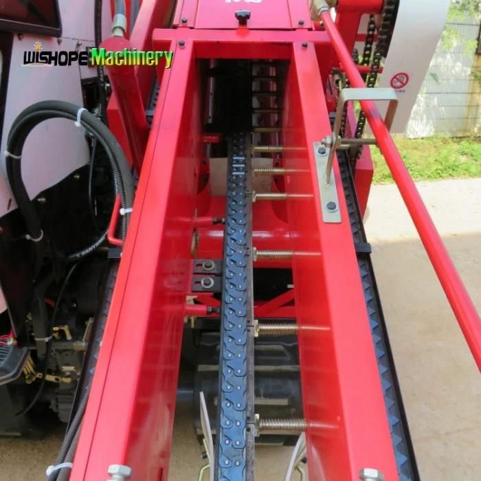 2018 New Rubber Track Agricultural Peanut Combine Harvester