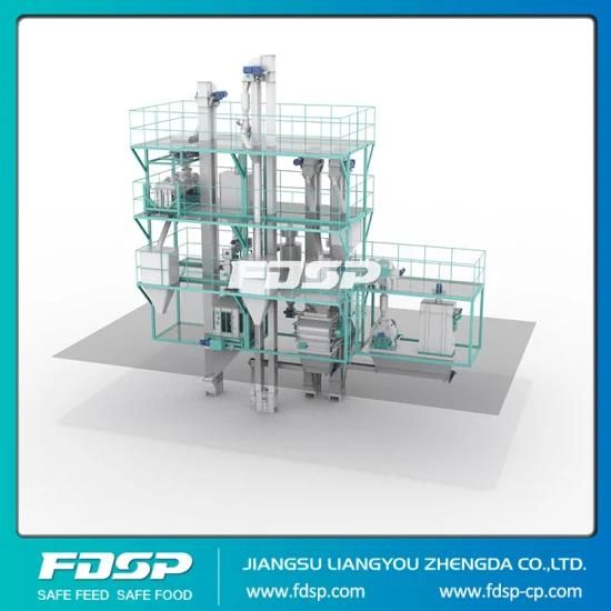 Poultry Feed Plant Animal Feed Pellet Production Line with Ce Certification