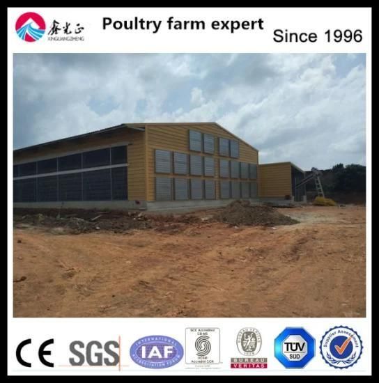 Prefabricated Broiler Poultry Farm House Design