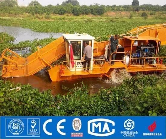 River Clean Water Hyacinth Machinery Weed Removal Harvester