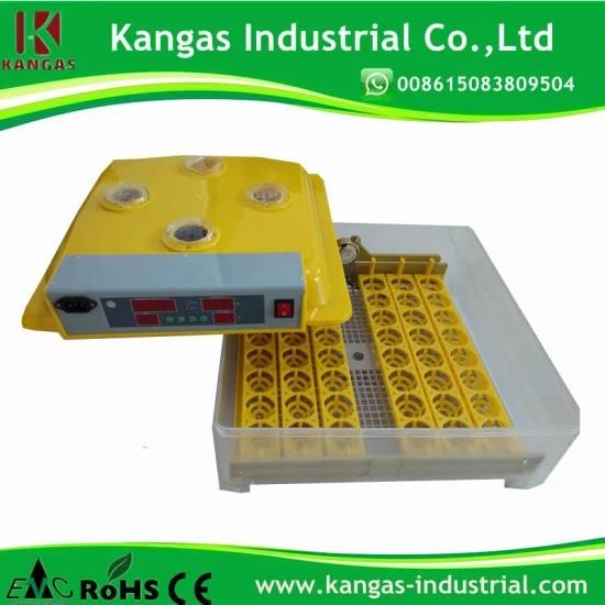 High Hatching Rate Automatic Mini Egg Incubator Hold 48 Eggs for Sale