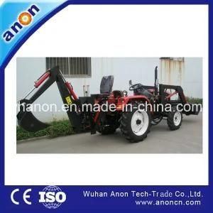 Anon Ce Approved Side-Shift Hydraulic Backhoe for Farm Tractor