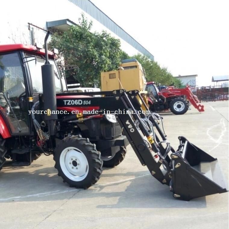 Ce Certificate Tz06D Euro Quick Hitch Type Front End Loader for 45-60HP Agricultural Wheel Farm Tractor