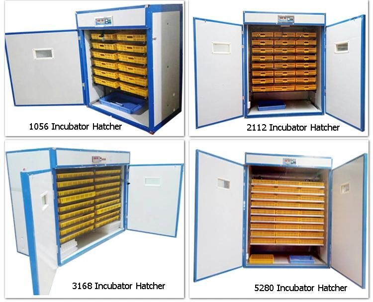 Industrial Chicken Eggs Automatic Incubator Hatcher Equipment for Sale