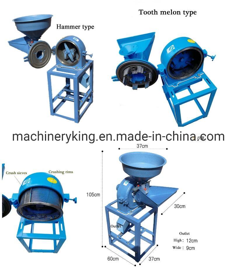 Factory Directly Manual Corn Grinder Grain Crusher Wheat Grinding Machine