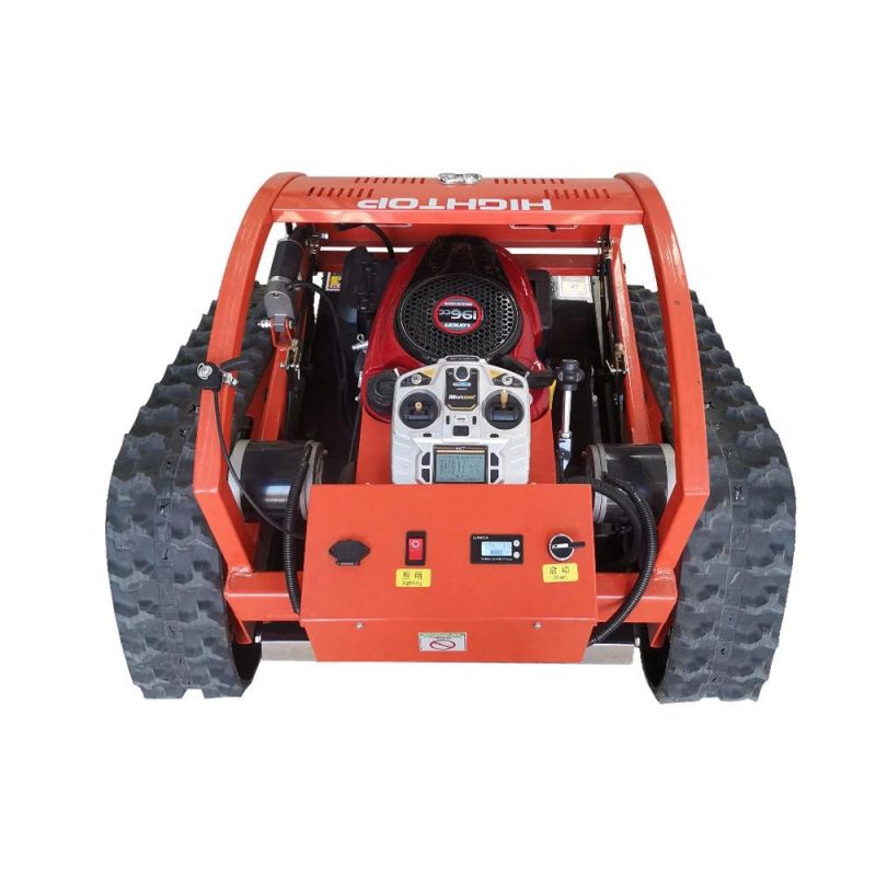 Home Use 7.5HP Automatic Mini Gasoline Remote Control Slope Lawn Mower