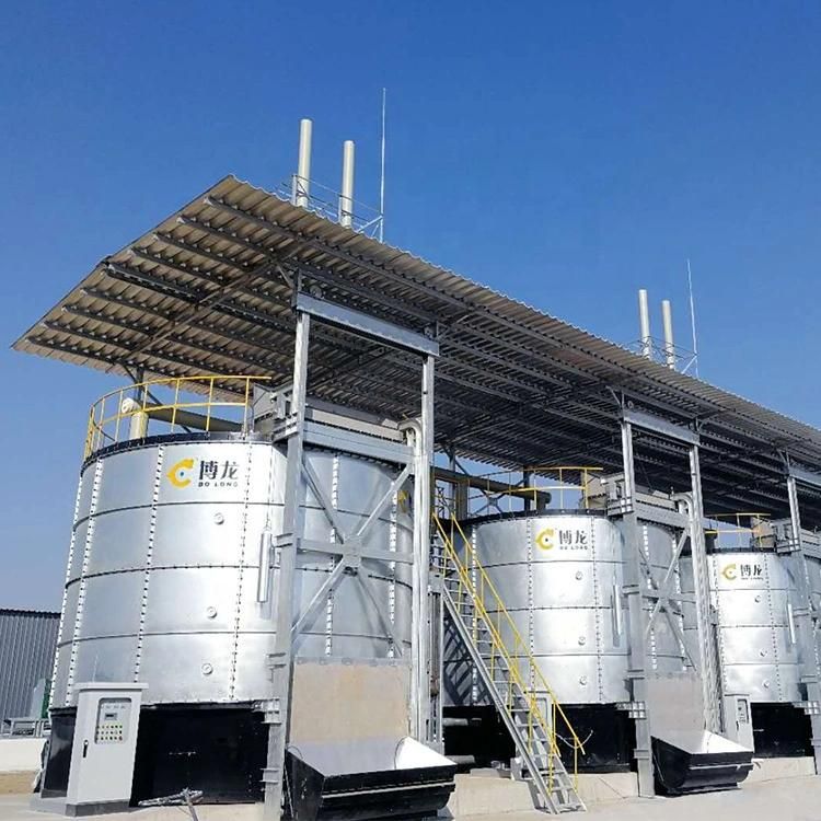 Stainless Steel Breeding Farm Livestock and Poultry Manure Resource Utilization Fermentation Tank Integrated Machine Equipment
