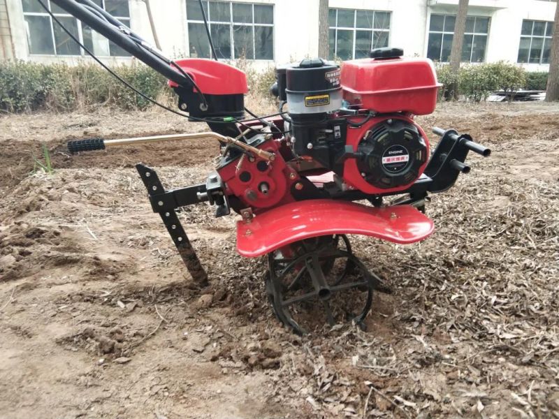 Vegetable Garden Cultivator Machine Small Tillage Machine with Single Plow Weeding Ditching