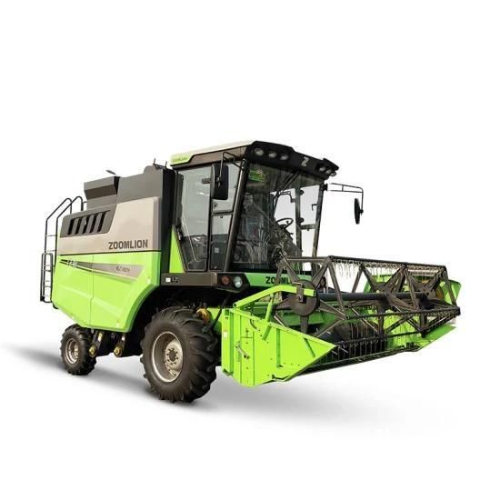 Wheeled Type Grain Combine Harvester Agricultural Machinery
