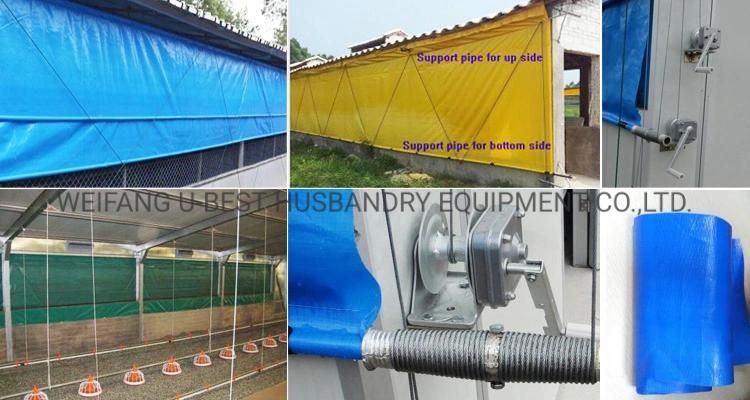 Prefabricated Poultry House Automatic System for Chicken Broiler Farm
