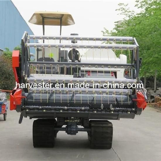 4lz-4.5 Manual Bagging Rice Combine Harvester for Sale