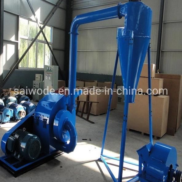 High Quality Grains Maize Corn Hammer Mill Machine with Dust Collector
