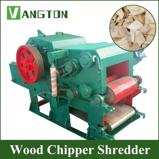 High Output Hydraulic System Electric Wood Shredder Chipper