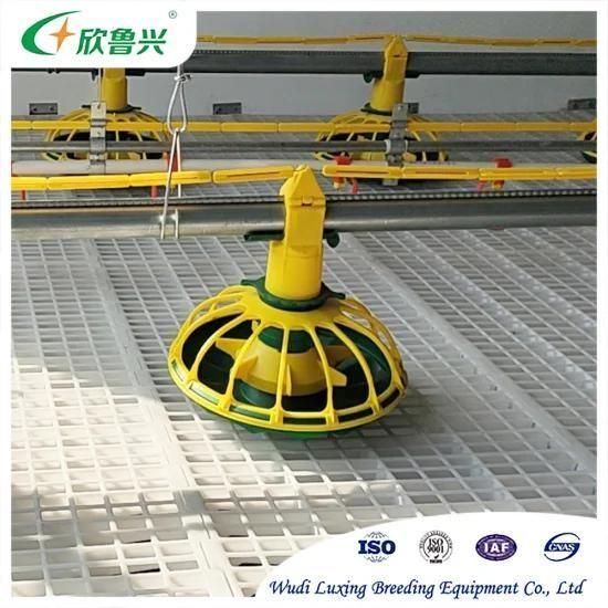 Chiken Chicken Pan Automatic Feeding Line Equipment Floor Raising System for Poultry Farm