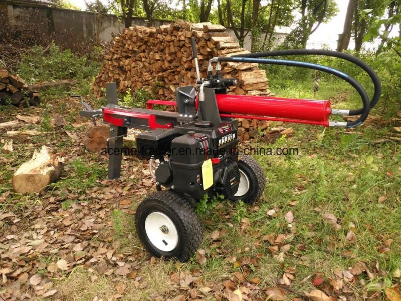 15ton 6.5HP Gasoline Wood Log Splitter with 52cm Log Length