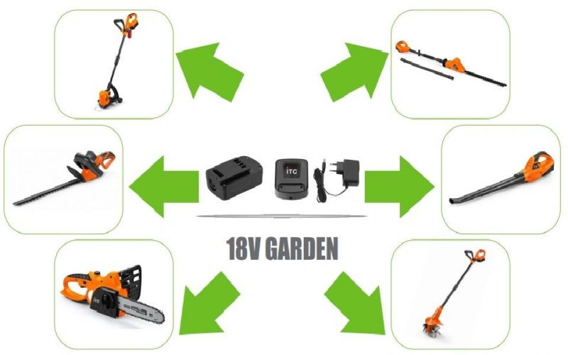 New 20V (Max) Cordless Garden Flowers/Vegetable Cultivator/Tiller-Power Tools