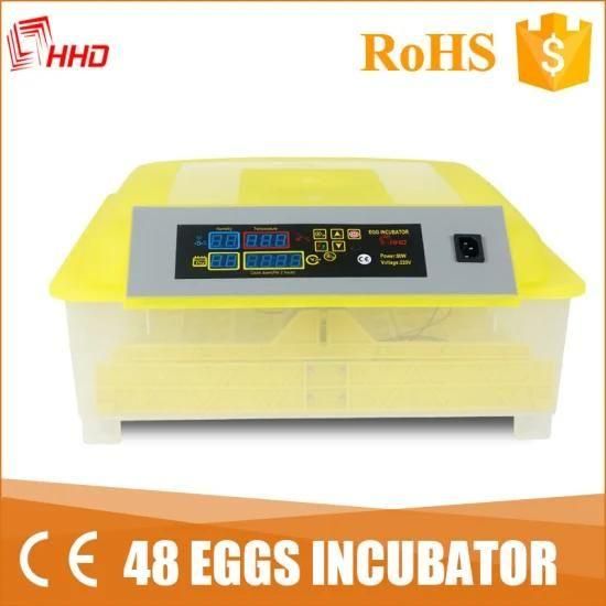 CE Approved Mini Incubator for Hatching 48 Chickens Eggs (YZ8-48)