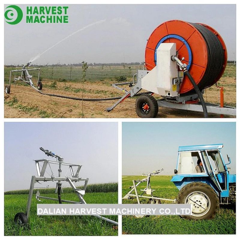 High Quality Jp75/300 Iirrigation Equipment Hose Reel Spray Irrigation Machine