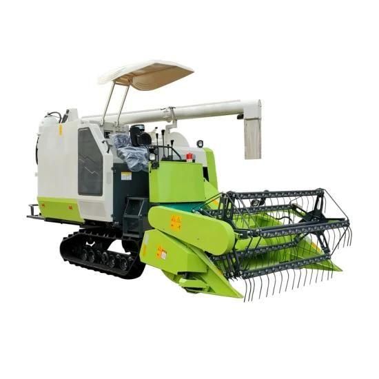 Hand Walking Mini Combined Harvester Machine for Rice Small