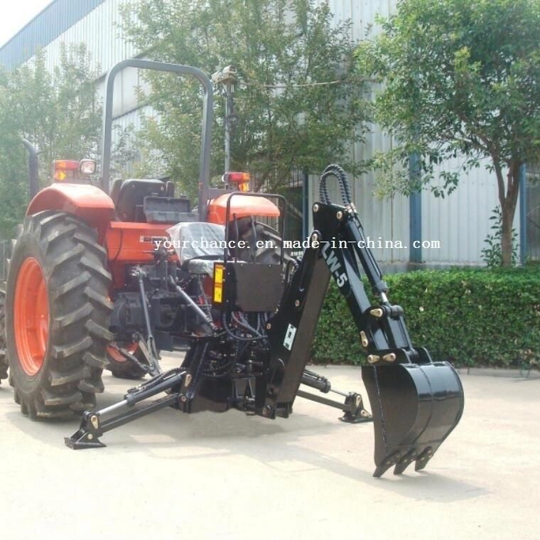 Africa Hot Selling Digging Machine Lw Series 3 Point Hitch Pto Drive Loader Excavator Backhoe for 12-180HP Wheel Tractor with ISO Pvoc Coc CE Certificate