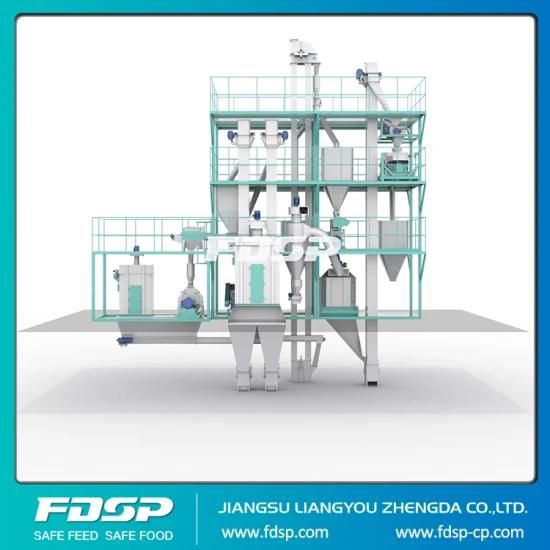 Perfect Quality Poultry Feed Pellet Press Line Cattle Feed Production Line