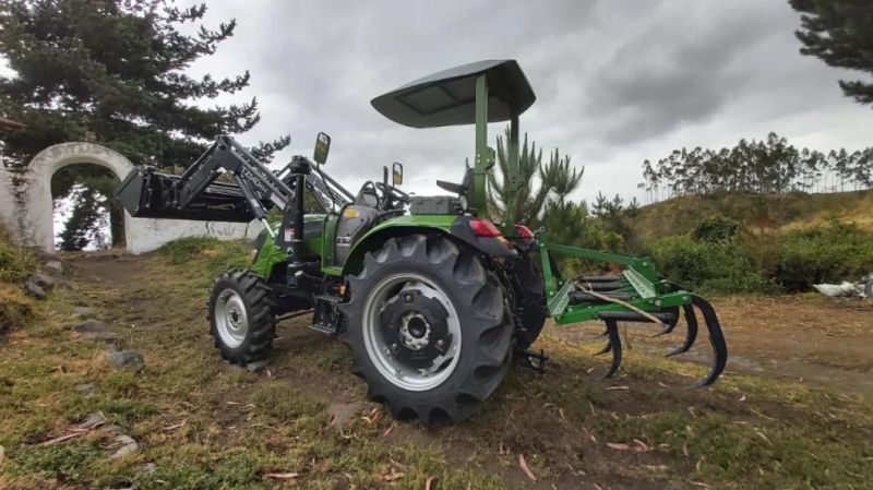 Deutz-Fahr Farmlead FL804 80HP 4 Wheel Drive Agricultural Garden Lawn Campact Farm Tractor with Front End Loader