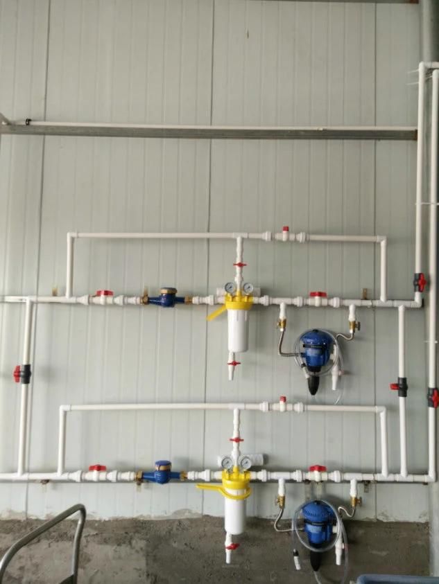 Automatic Nipple Drinker Watering Line System of Poultry Farm