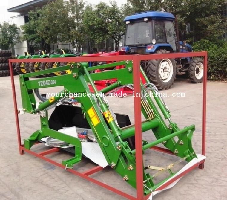 Tz04D Australia Hot Sale Quick Hitch Type Front End Loader with Standard Bucket for 30-55HP Garden Tractor