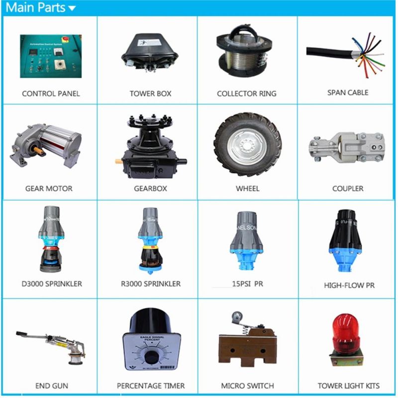 Agriculture Irrigation Systems Spare Parts