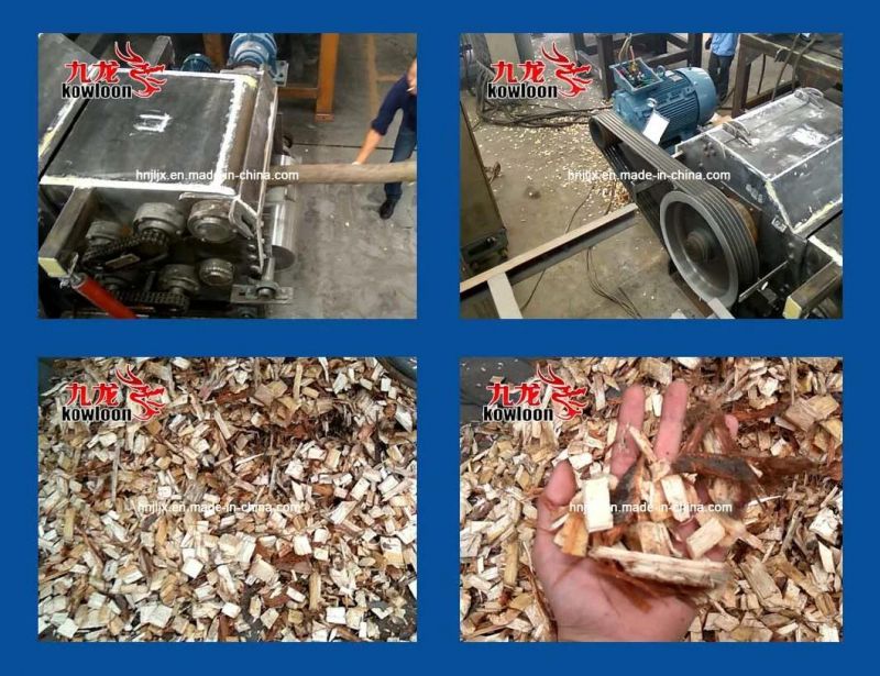 Hydraulic Feeding System Wood Chipper Made in China