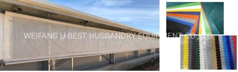 High Quality Modern Automatic Broiler Equipment Poultry Shed Design Chicken Farm
