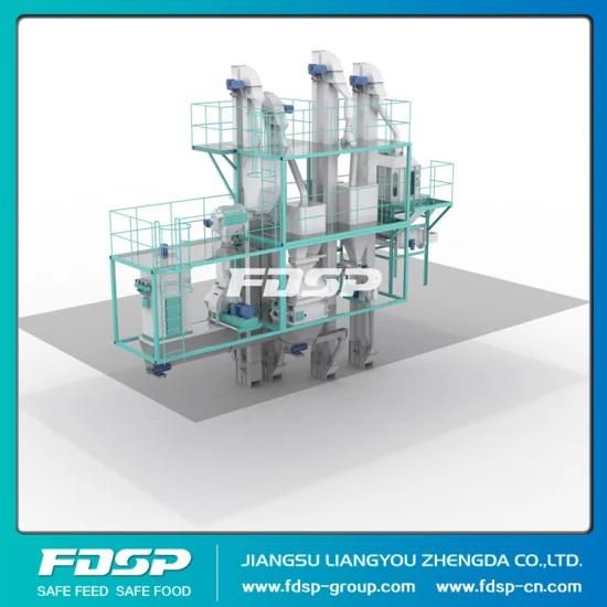 Highly Recommended Chicken Feed Pellet Production Line Cattle Feed Plant